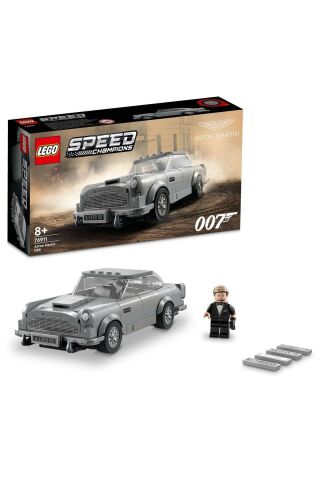 ® Speed Champions 007 Aston Martin DB5 76911 - 8 Yaş ve Üzeri için Oyuncak Yapım Seti(298 Parça)