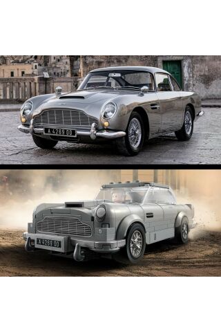 ® Speed Champions 007 Aston Martin DB5 76911 - 8 Yaş ve Üzeri için Oyuncak Yapım Seti(298 Parça)