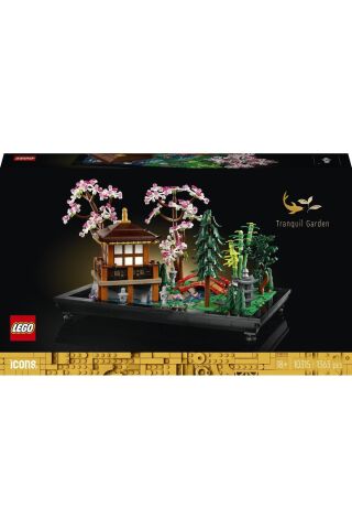 ® Icons Huzurlu Bahçe 10315 - Yetişkinler için Yaratıcı Yapım ve Sergileme Seti (1363 Parça)