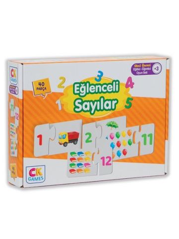CK Games Eğlenceli Sayılar Okul Öncesi Oyun Seti +3 Yaş