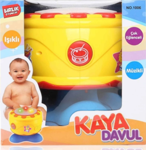 Birlik Oyuncak Pilli Işıklı Sesli Davul