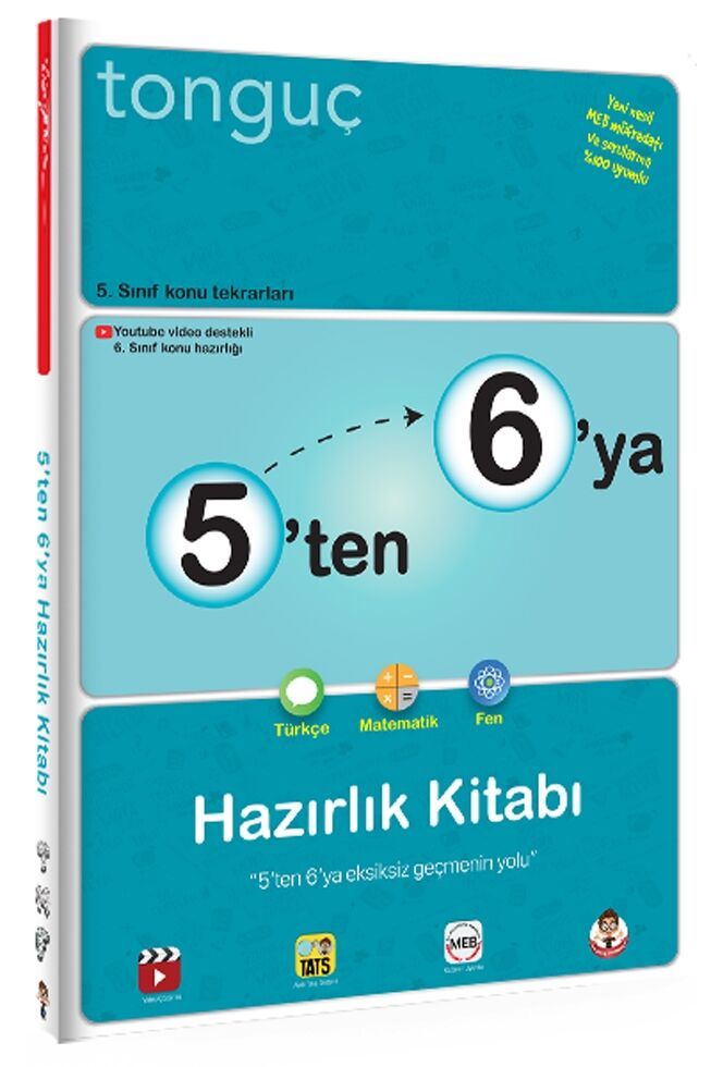 Tonguç Akademi 5 ten 6 ya Hazırlık Kitabı