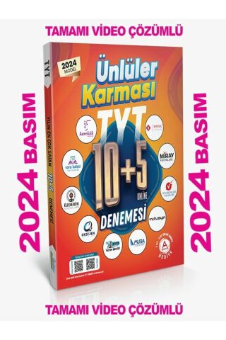 Ünlüler Karması 2024 Tyt 10+5 Deneme