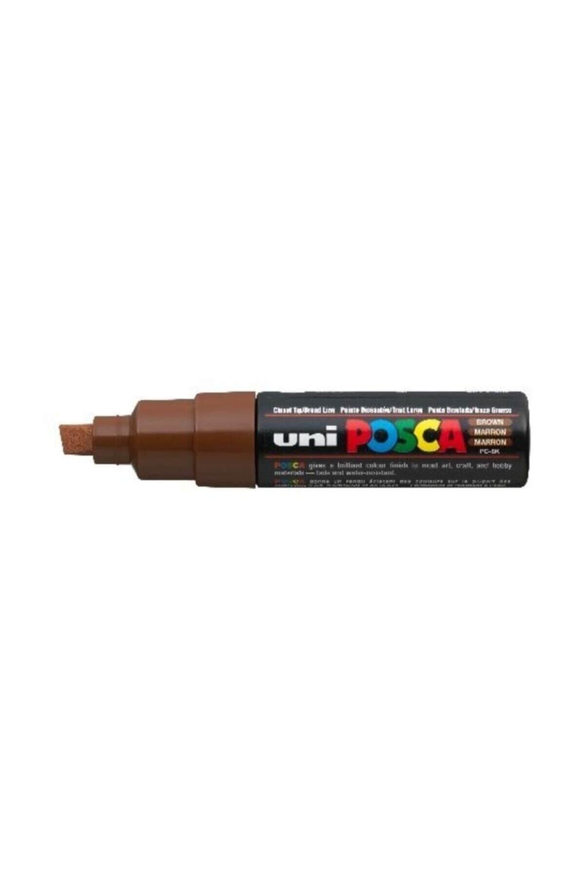 Posca Pc-8k Boyama Markörü 8 Mm Kesik Uç Kahverengi