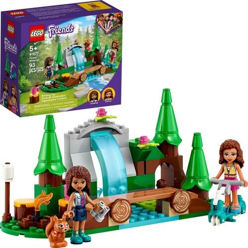 LEGO® Friends Orman Şelalesi 41677 Yapım Seti; Sincap Içerir; Doğa Oyuncaklarını Seven Çocuklar İçin Harika Bir Hediye (93 Parça)