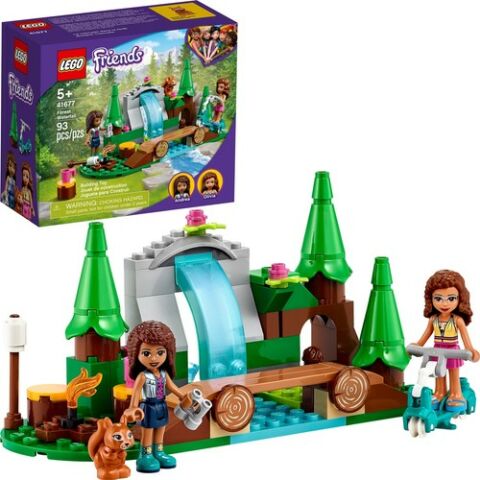 LEGO® Friends Orman Şelalesi 41677 Yapım Seti; Sincap Içerir; Doğa Oyuncaklarını Seven Çocuklar İçin Harika Bir Hediye (93 Parça)