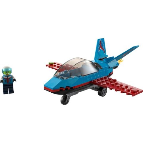 LEGO® City Gösteri Uçağı 60323 - 5 Yaş ve Üzeri Çocuklar İçin Pilot Minifigürü İçeren Oyuncak Jet Yapım Seti (59 Parça)