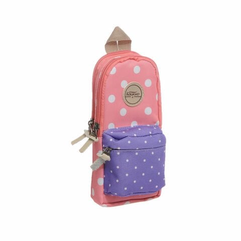 Kaukko Dots Kalem Çantası Yavruağzı K2111