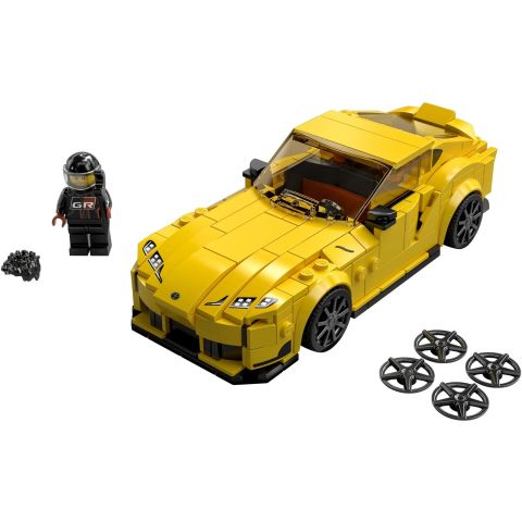 LEGO® Speed Champions Toyota GR Supra 76901 - Araba Seven Çocuklar için Oyuncak Yapım Seti (299 Parça)