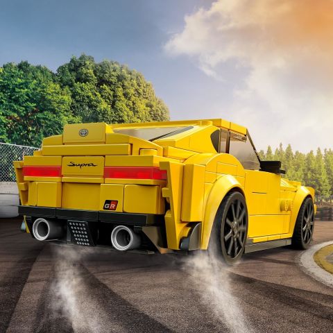 LEGO® Speed Champions Toyota GR Supra 76901 - Araba Seven Çocuklar için Oyuncak Yapım Seti (299 Parça)