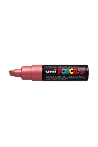 Posca PC-8K Boyama Markörü 8 mm Kesik Uç METALİK KIRMIZI