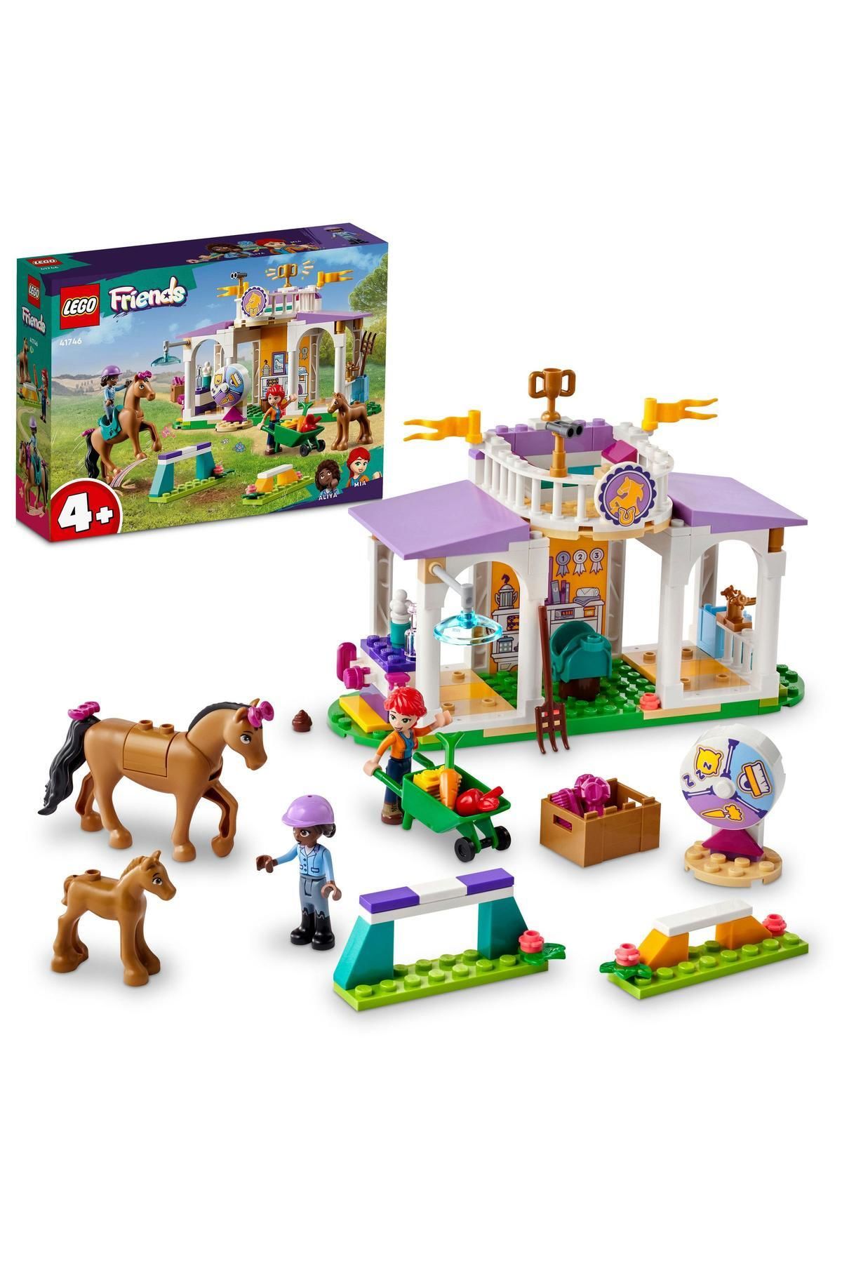 ® Friends At Eğitimi 41746 - 4 Yaş Ve Üzeri Çocuklar Için 2 Mini Bebek Ve 2 At Figürü Içer