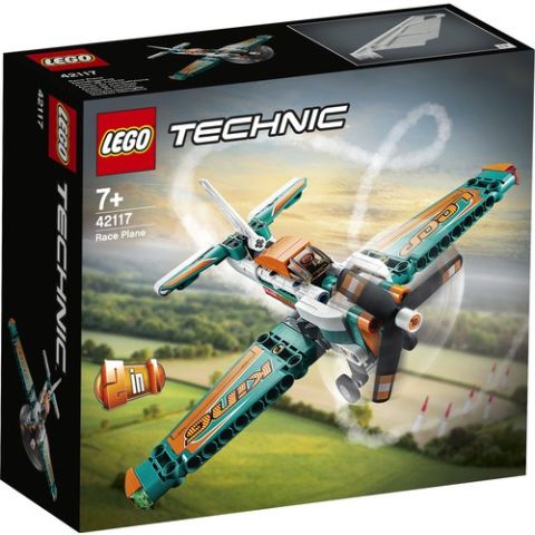 LEGO® Technic Yarış Uçağı 42117 - Çocuklar için Oyuncak Uçak Yapım Seti (154 Parça)