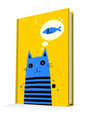 Deffter Cats Dream  96 Yaprak Çizgili Sert Kapak Defter