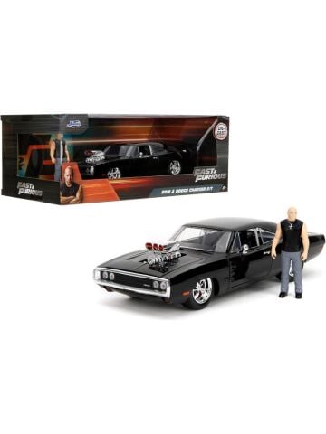 Fast And Furious Dom And Dodge Charger R/t 1/24 Model Araba
