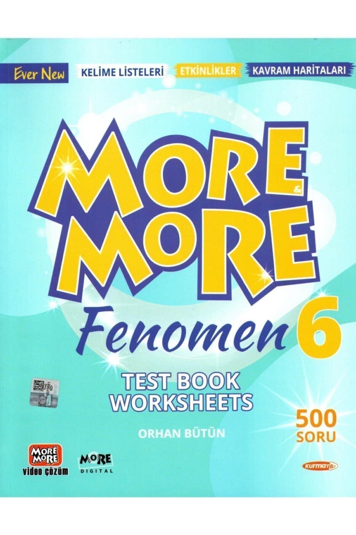 Kurmay Elt More And More 6. Sınıf Fenomen English Test Book Worksheets 2022