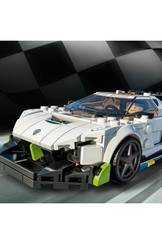 ® Speed Champions Koenigsegg Jesko 76900 - Araba Modeli Yaratıcı Yapım Seti (280 Parça)