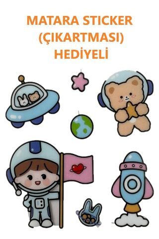 Çift Renk 800ml Kaydırmaz Silikon Gövde Rahat Içim-pipetsiz- Motivasyon Su Matarası