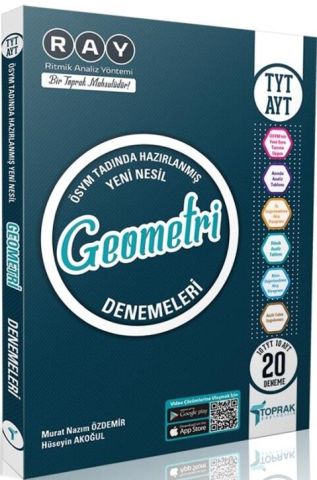 Toprak Yayıncılık TYT AYT Geometri 20 li Deneme Kitabı