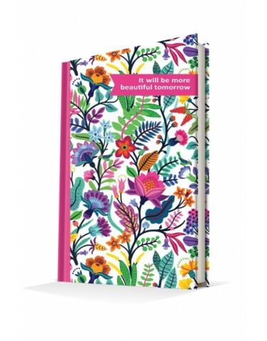 Deffter Beautiful Tomorrow  96 Yaprak Çizgili Sert Kapak Defter