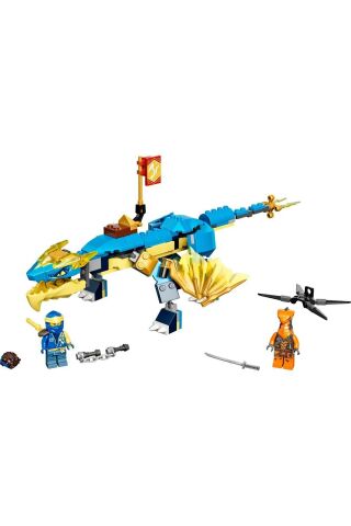 ® NINJAGO® Jay’in Gök Gürültüsü Ejderhası EVO 71760 - 6 Yaş ve Üzeri için Yapım Seti (140 Parça)