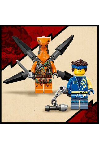 ® NINJAGO® Jay’in Gök Gürültüsü Ejderhası EVO 71760 - 6 Yaş ve Üzeri için Yapım Seti (140 Parça)