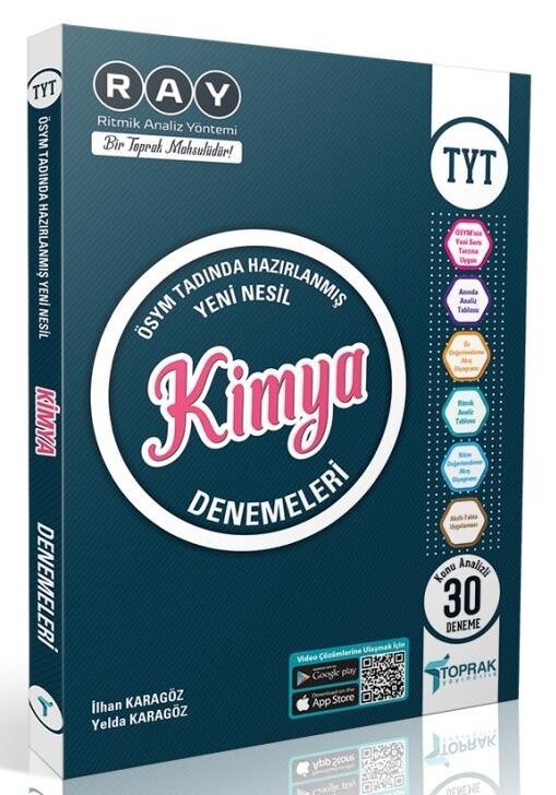 Toprak Yayıncılık TYT Kimya 30 Deneme Kitabı