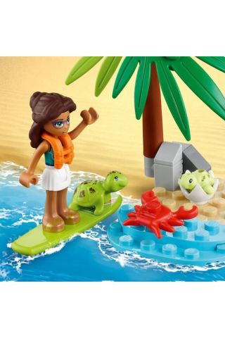 ® Friends Kaplumbağa Koruma Aracı 41697 – Çocuklar için Yaratıcı Oyuncak Yapım Seti (90 Parça)