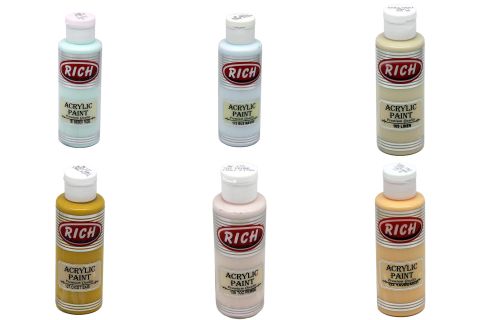 Rich 130cc Akrilik Soft Renk Seti