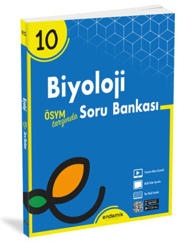 Endemik Yayınları 10.Sınıf Biyoloji Soru Bankası