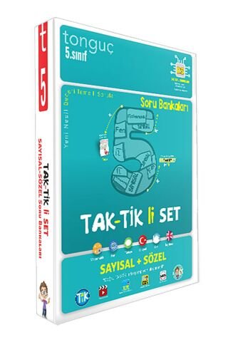 Tonguç Yayınları 5. Sınıf Taktikli Sayısal-sözel Tüm Dersler Soru