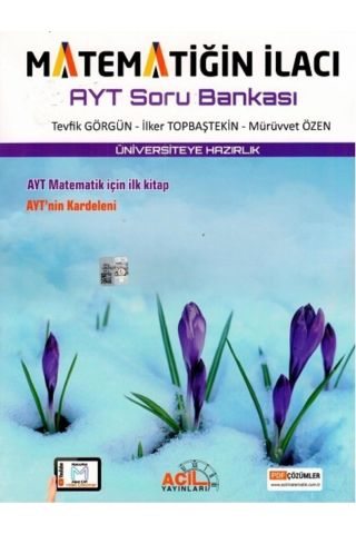 Acil Ayt Matematiğin Ilacı Soru Bankası