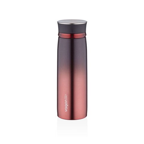 Vagonlife Taal 8016 Paslanmaz 450ML Çelik Matara Kırmızı