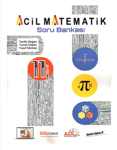 Acil Yayınları 11. Sınıf Acil Matematik Soru Bankası