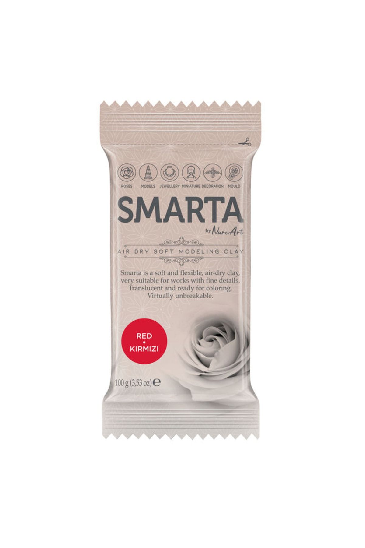 Modelleme Hamuru 100 Gr. Kırmızı
