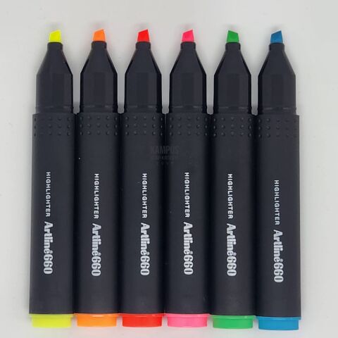 Artline EK-660N 6'lı Fosforlu Kalem Seti