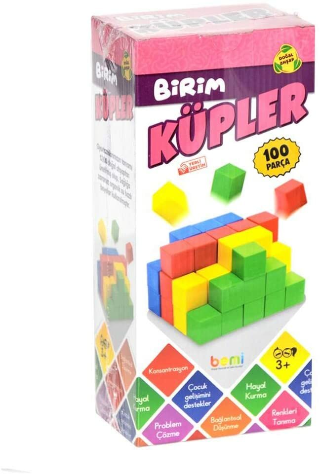 Bemi Ahşap Birim Küpleri
