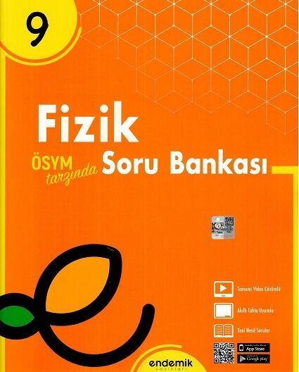 Endemik Yayınları 9. Sınıf Fizik Soru Bankası