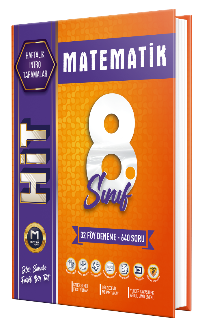 Mozaik Yayınları 8. sınıf Matematik Hıt 32' li föy deneme