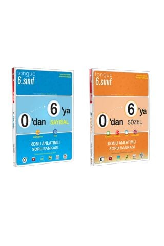 6. Sınıf 0'dan 6'ya Sayısal + 0'dan 6'ya Sözel Set