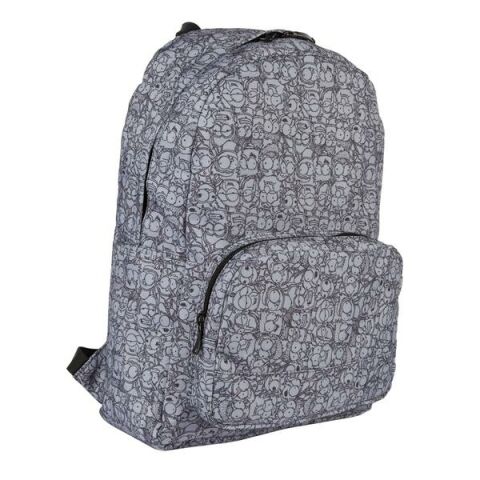Bear & Deer Punch Gri Sırt Çantası CN0091