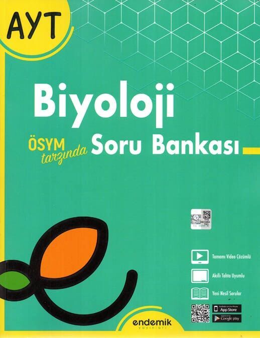 Endemik Yayınları AYT Biyoloji Soru Bankası