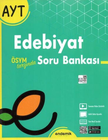 Endemik Yayınları AYT Edebiyat Soru Bankası