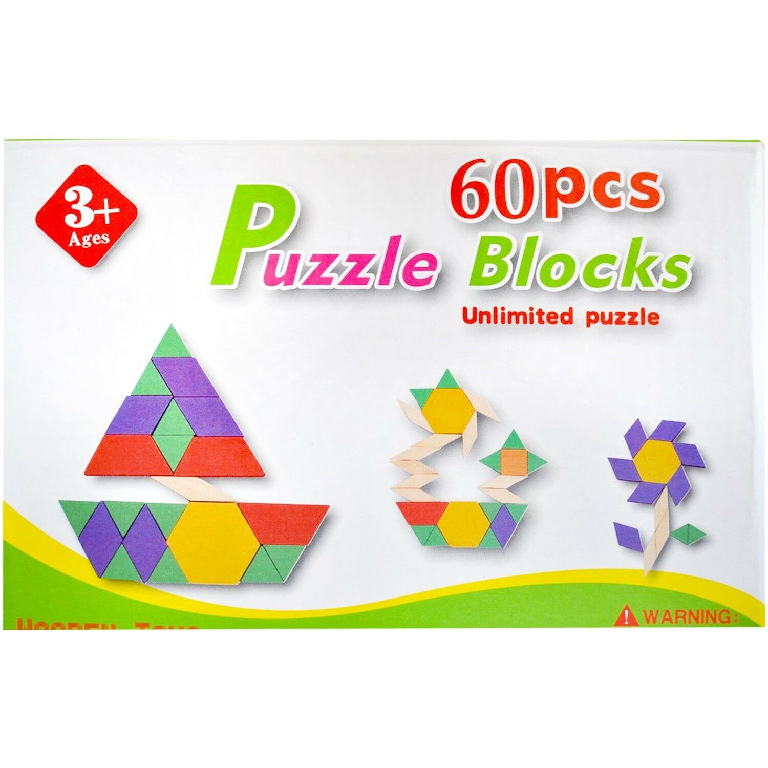 Sino Ahşap Tangram 60 Parça