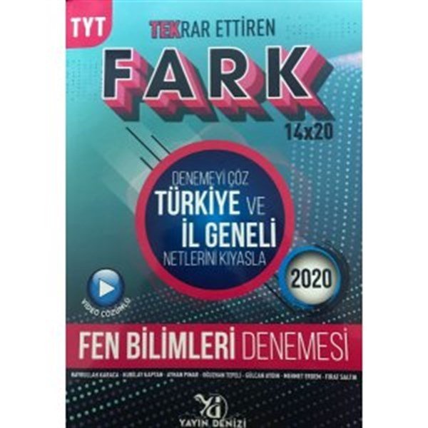 Yayın Denizi TYT Fark Fen Bilimleri Denemesi