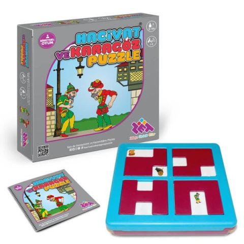 Zet Zeka Eğitim Oyunu Hacivat ve Karagöz Puzzle