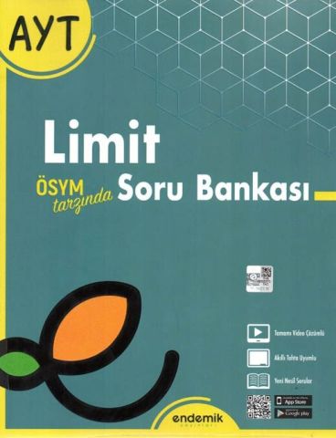 Endemik Yayınları AYT Limit Soru Bankası