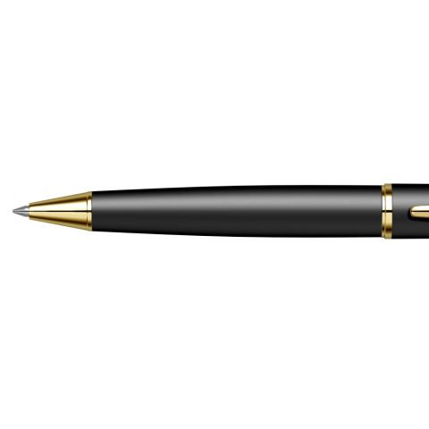 Scrikss 35 Tükenmez Kalem Mat Siyah Altın Lüks Kutu