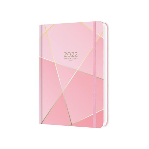Keskin Color A5 2022 Haftalık Ajanda - Pembe