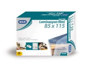 Laminasyon Filmi- 125 Mic.- 85*115 - 100 Lü Pk